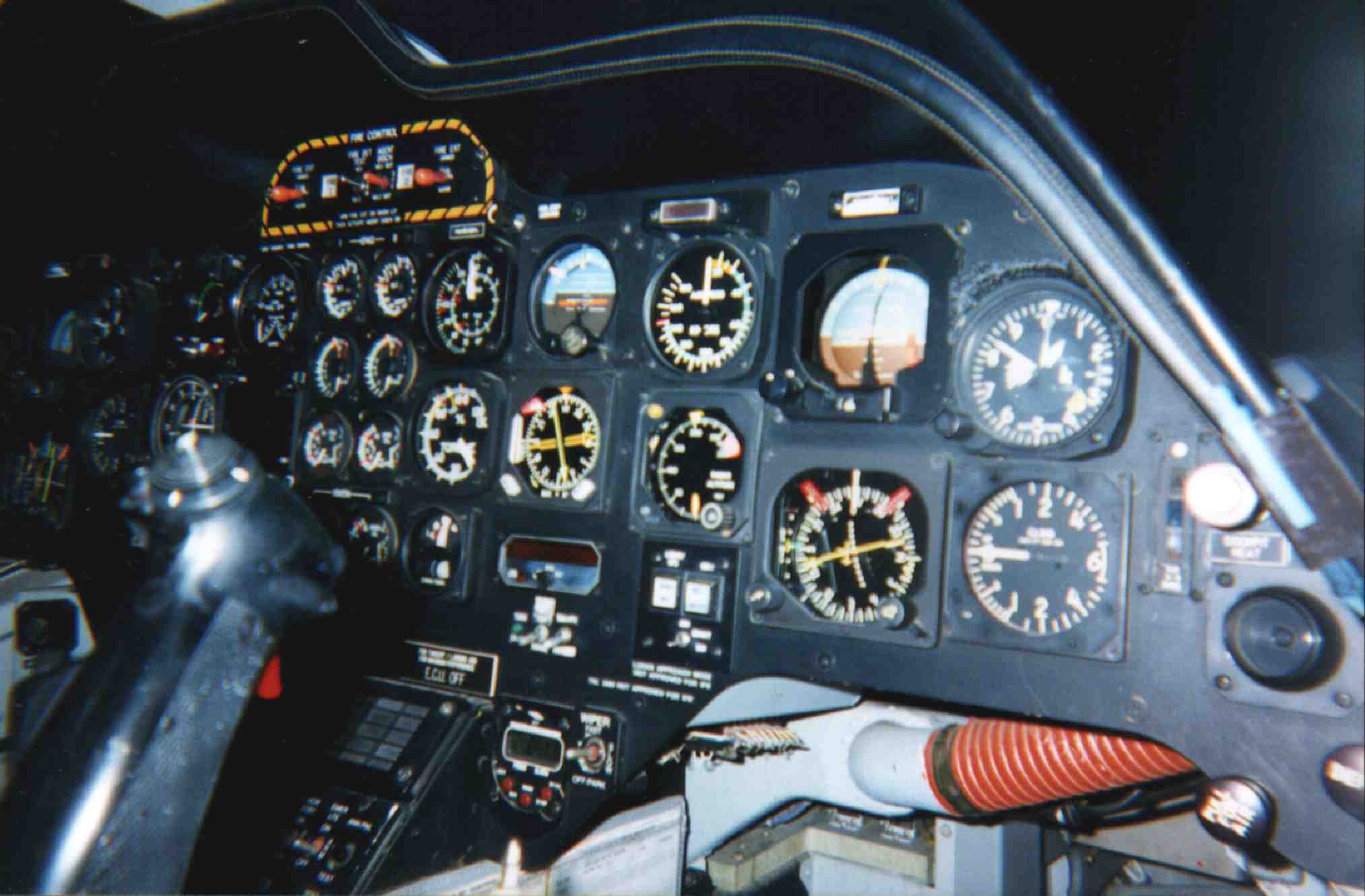 Pilot's controls